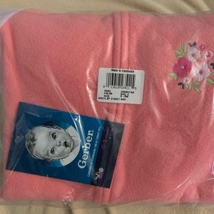 Baby girl zip up sleeper